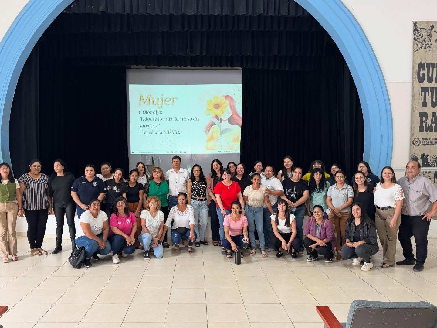 Quitilipi celebró el Día Internacional de la Mujer con un agasajo a trabajadoras municipales
