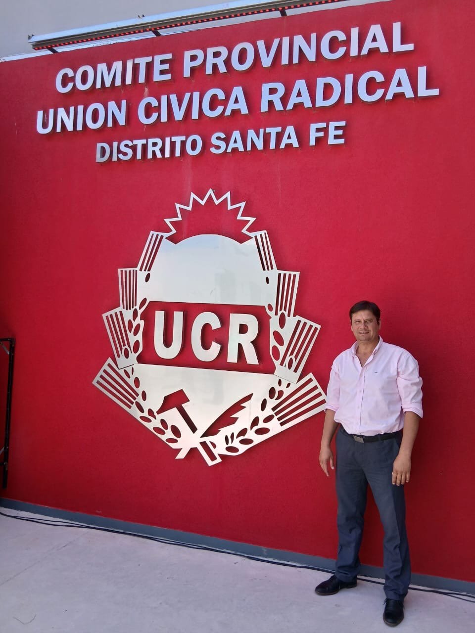 El intendente Ariel Lovey participó del Encuentro Nacional de Intendentes de la UCR en Santa Fe